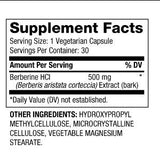 Berberine 500 mg/30 VCAP
