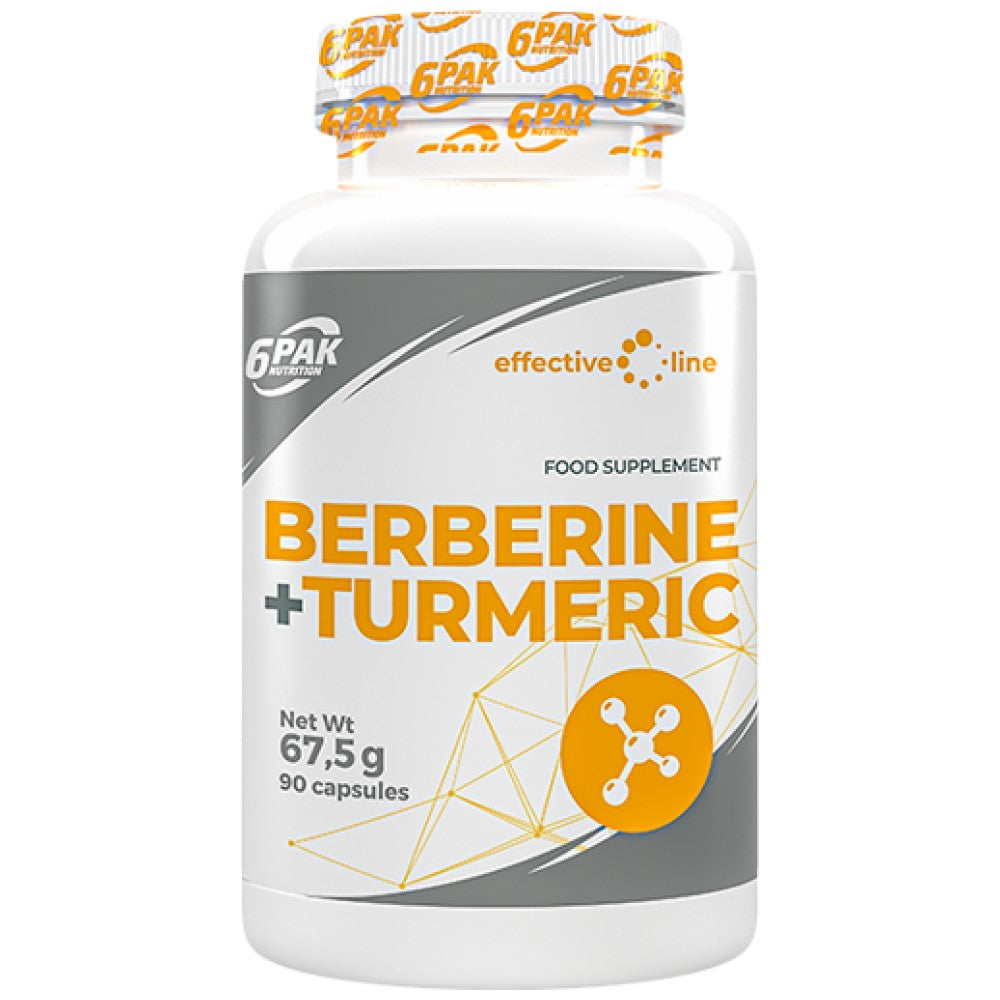 Berberine + κουρκούμη - 90 κάψουλες