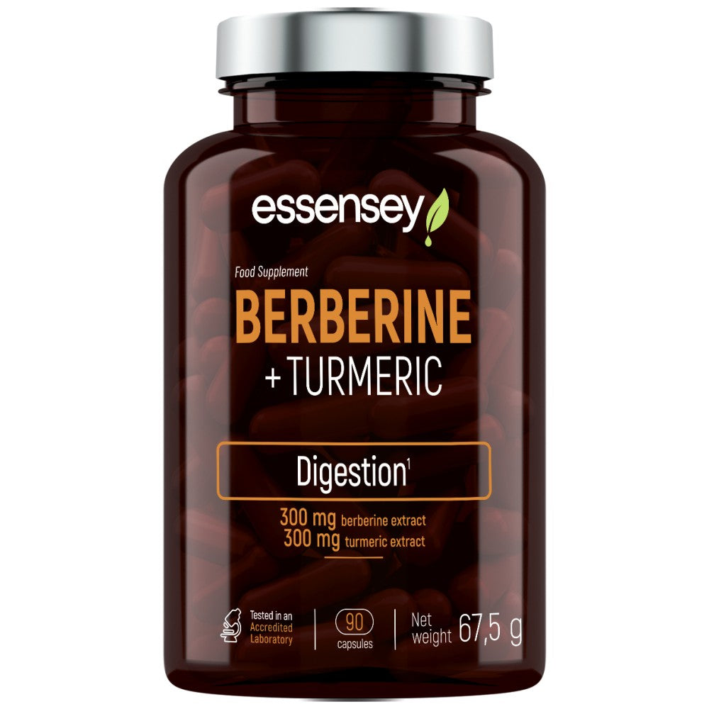 Berberine + κουρκούμη - 90 κάψουλες
