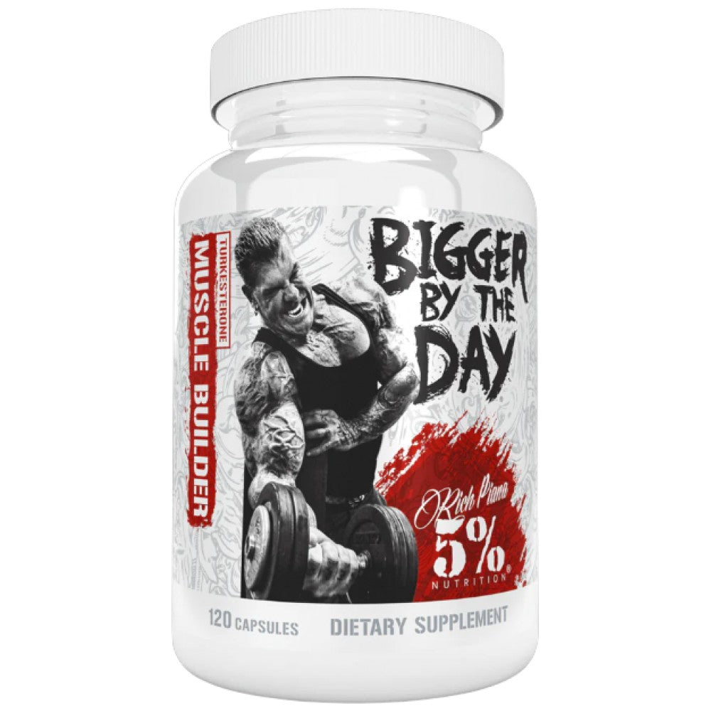 Bigger By The Day | με Turkesterone Muscle Builder - 120 κάψουλες