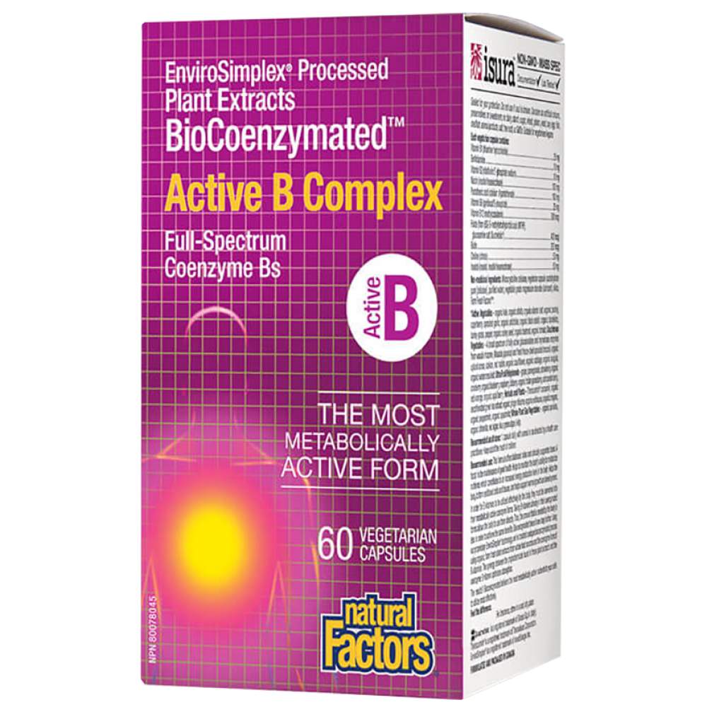 Biocoenzymated Active B -Complex - 60 κάψουλες