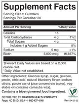 Biotin Gummies 5.000 MCG | Blueberry - 60 μασώμενα δισκία
