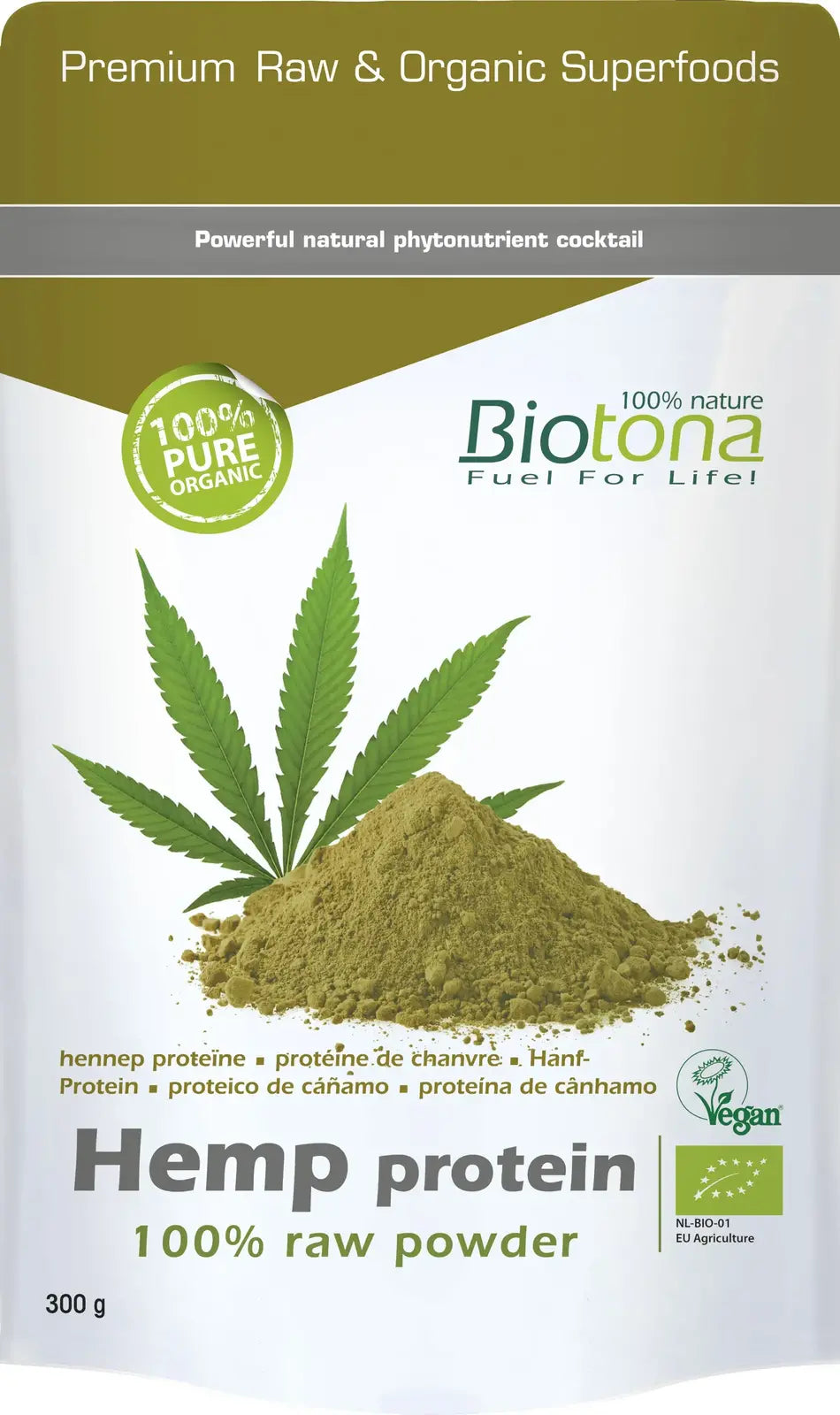 <tc>Biotona</tc> βιολογική πρωτεΐνη κάνναβης 300 γρ.