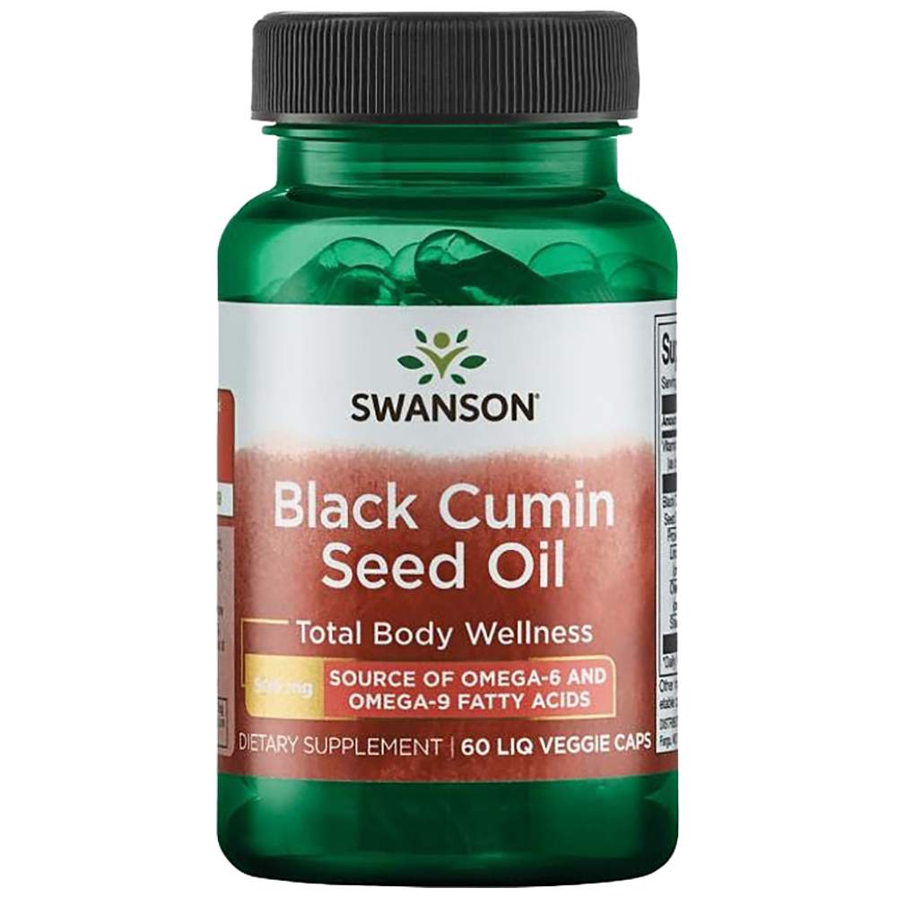 Έλαιο μαύρου κύμινου 500 mg - 60 κάψουλες gel