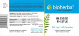 Ευλογημένο Thistle 250 mg - 100 κάψουλες