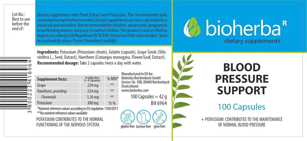 Blood Pressure Health - 100 κάψουλες