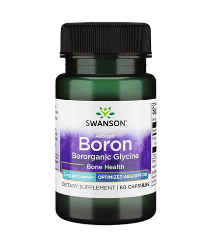 Βόριο από Albion Boroganic Glycine 6 mg - 60 κάψουλες