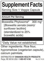 Boswellia phytosome - τυποποιημένο 300 mg/60 VCAPS - 0