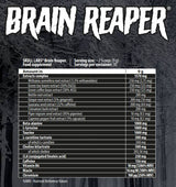 Brain Reaper | Thermogenic Burner Pre-Workout - 270 γραμμάρια