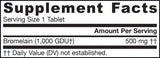 Bromelain 1000 GDU - 60 δισκία