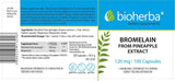 Bromelain 200 mg - 100 κάψουλες