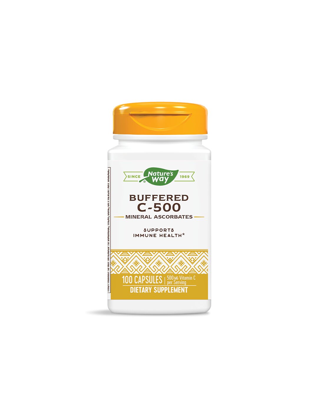 Buffered C-500/ βιταμίνη C (ρυθμισμένο) 500 mg x 100 κάψουλες φύσης
