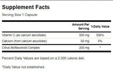 Βιταμίνη C με βιοφλαβονοειδή 500 mg - 100 κάψουλες