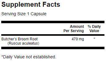 Σκούπα κρεοπωλείου 470 mg - 100 κάψουλες