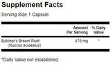 Σκούπα κρεοπωλείου 470 mg - 100 κάψουλες