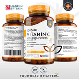 Βιταμίνη C 1000 mg με βιοφλαβονοειδή και αγριοτριανταφυλλιά 180 <tc>Nutravita</tc> δισκία