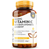 Βιταμίνη C 1000 mg με βιοφλαβονοειδή και αγριοτριανταφυλλιά 180 <tc>Nutravita</tc> δισκία