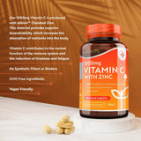 Βιταμίνη C 1000 mg με ψευδάργυρο (Albion® Zinc) 15 mg 210 δισκία <tc>Nutravita</tc>