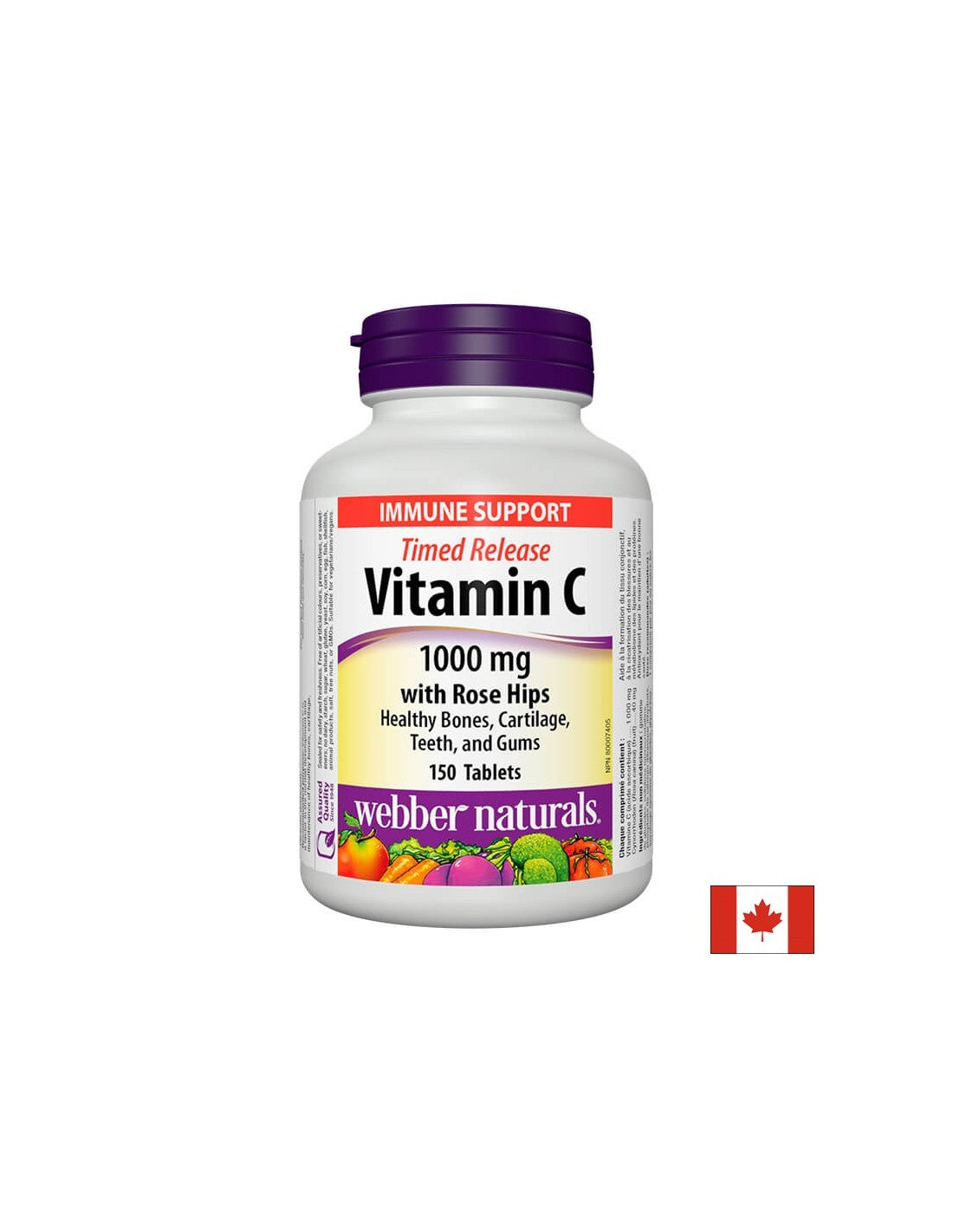 Βιταμίνη C/ Βιταμίνη C 1000 mg + Αγριοτριανταφυλλιά x 150 e<tc>XTEND</tc>δισκία απελευθέρωσης ED
