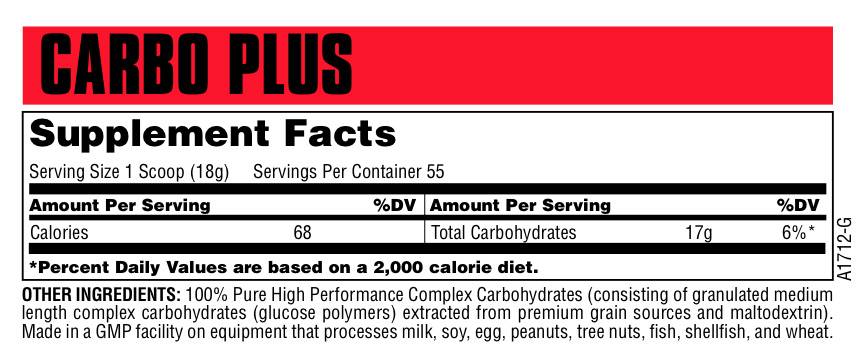 CARBO PLUS 500 γρ