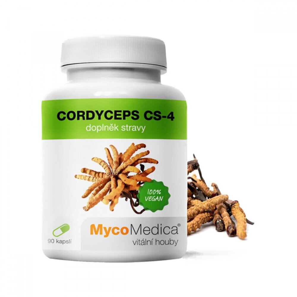 Cordyceps CS-4 /90 κάψουλες x500 mg/- εκχύλισμα μυκηλίου 30% πολυσακχαρίτες <tc>MycoMedica</tc>