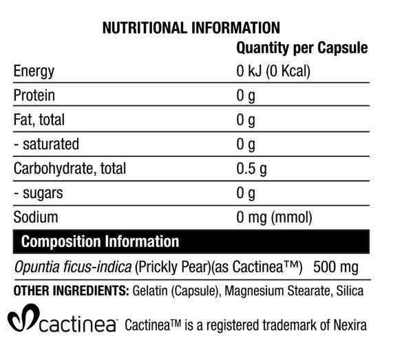 Cactinea | Amplify Series - 60 κάψουλες