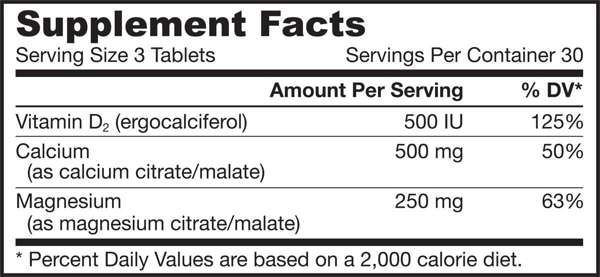 Cal-Mag Citrates 90 Δισκία