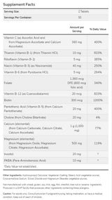 Cal-Mag με σύμπλεγμα Β & Βιταμίνη C | Φόρμουλα για το Στρες - 100 Δισκία
