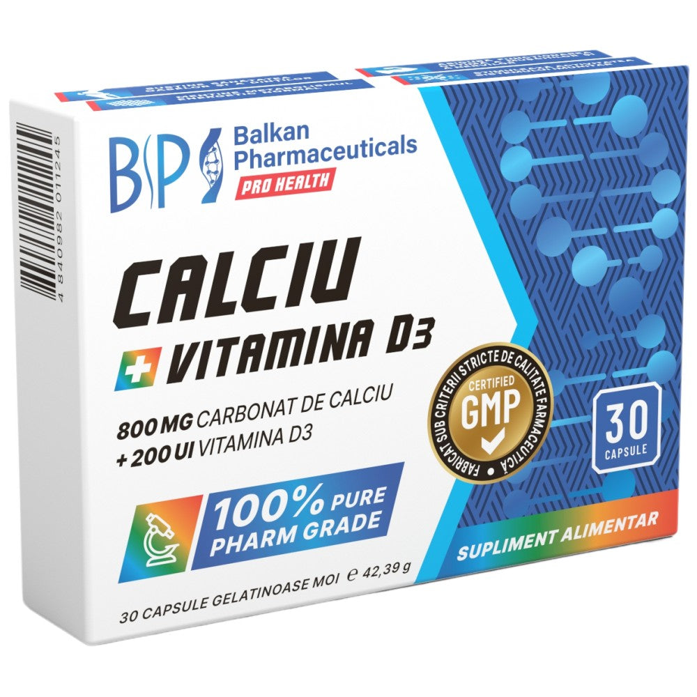 Ασβέστιο 800 mg + βιταμίνη D3 200 iu 30 κάψουλες