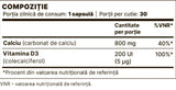 Ασβέστιο 800 mg + βιταμίνη D3 200 iu 30 κάψουλες