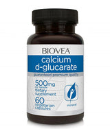 Γλυκαρικό ασβέστιο 500 mg/60 καλύμματα