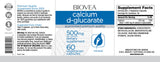 Γλυκαρικό ασβέστιο 500 mg/60 καλύμματα