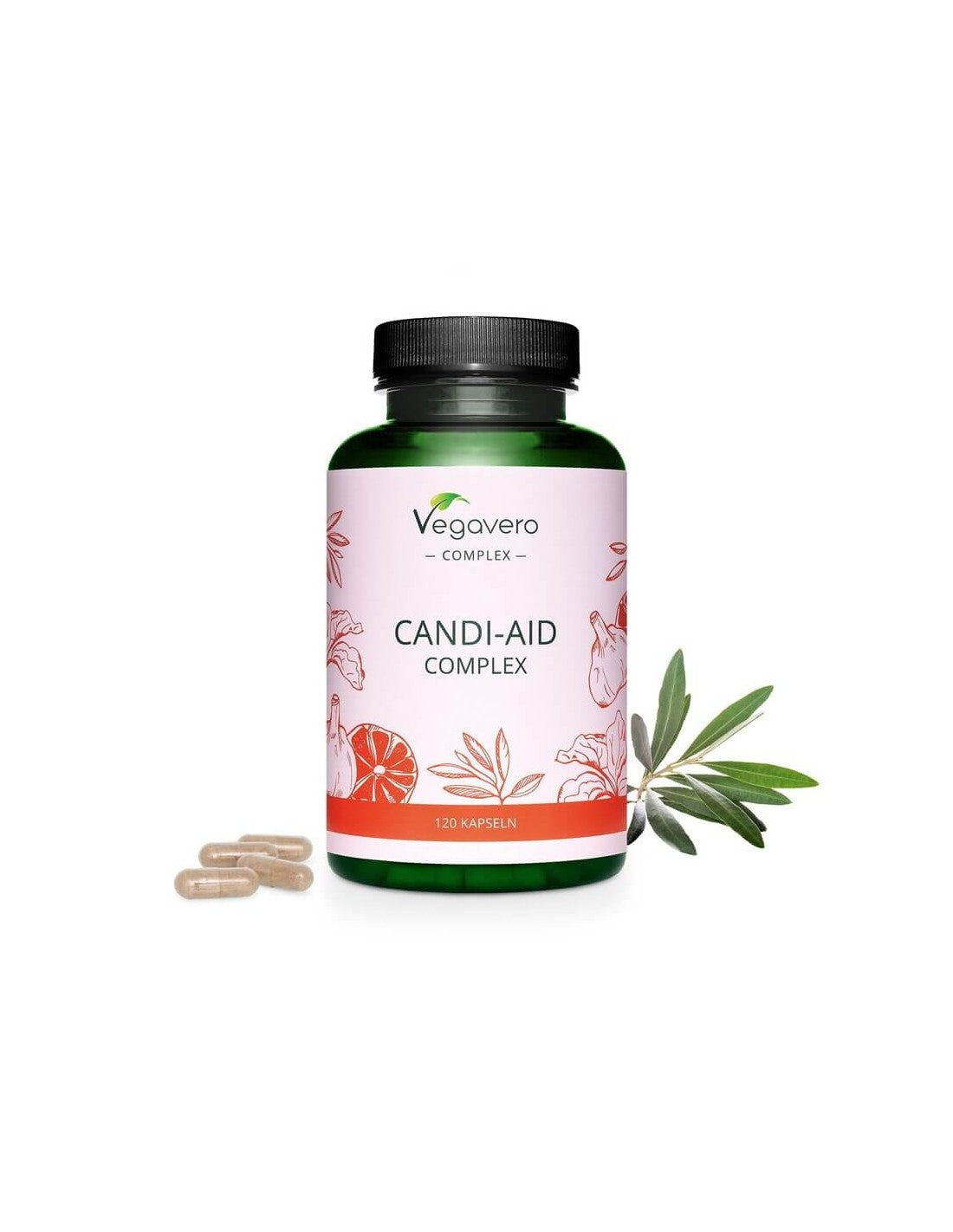 Σύμπλεγμα Candi-Aid, 120 κάψουλες, 100% Vegan <tc>Vegavero</tc>
