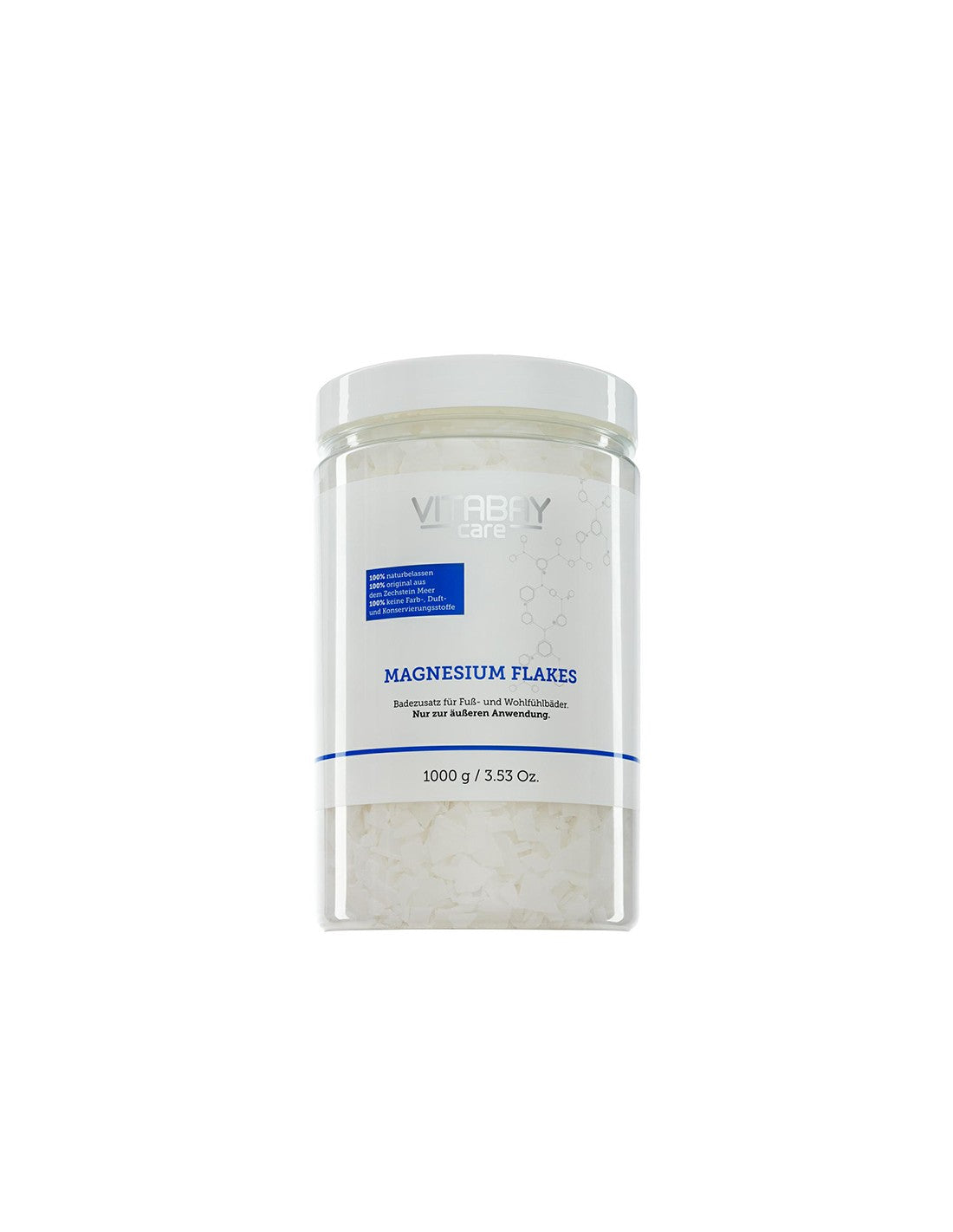 Νιφάδες μαγνησίου Care - Νιφάδες μαγνησίου, 1000 g <tc>Vitabay</tc>