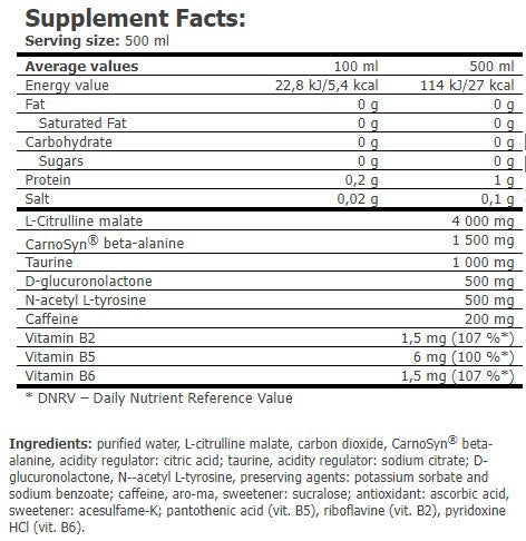 CellUp® Pre-Workout Drink/12 x 500 ml
