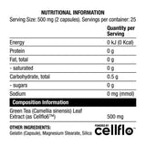 Cellflo6 Πράσινο τσάι | Applify Series - 50 κάψουλες