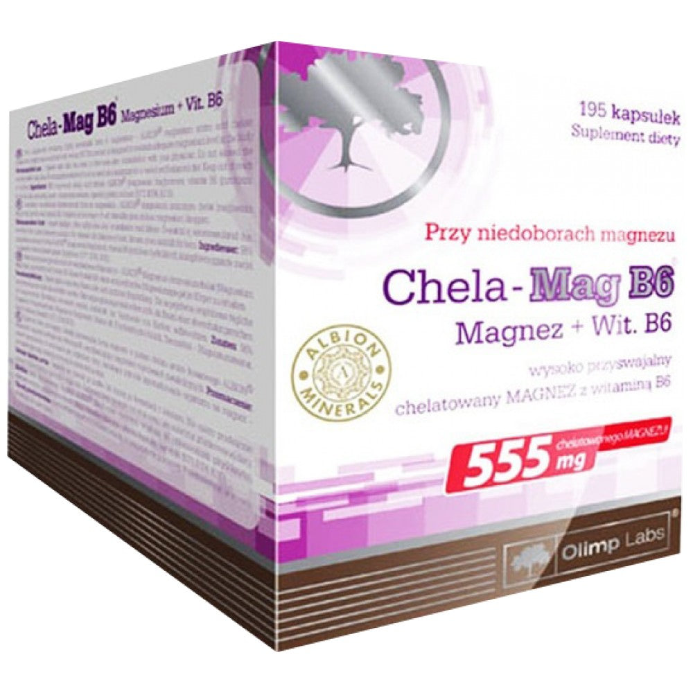 Chela - Mag B6 195 κάψουλες
