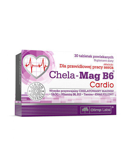 Chela-Mag B6 Cardio 30 Δισκία <tc>Olimp</tc>