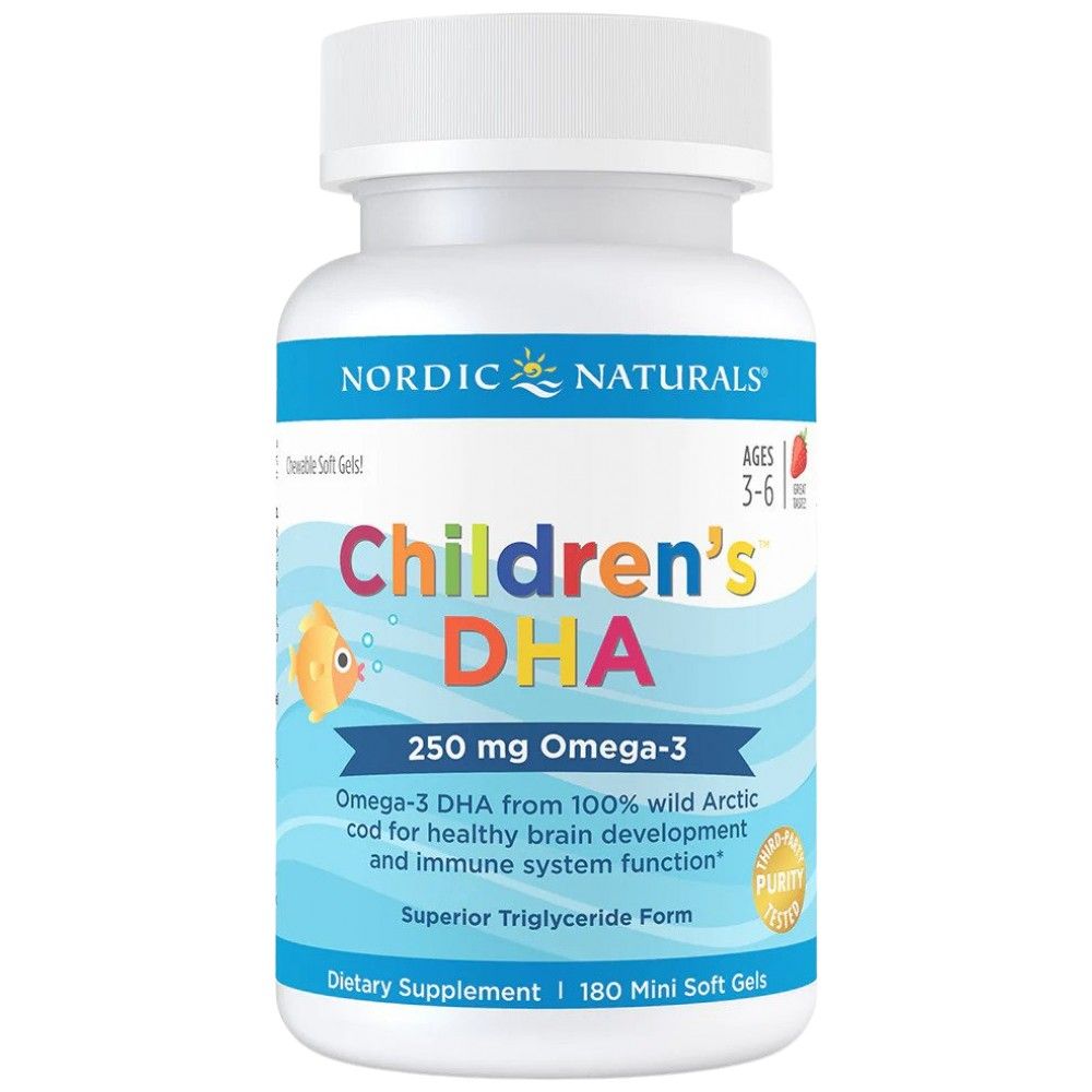 Παιδικά DHA 250mg - 180 κάψουλες πηκτής