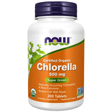 Chlorella οργανικά 500 mg - 200 δισκία