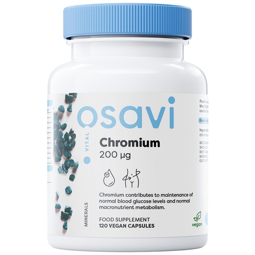Chromium picolinate 200 mcg - 120 κάψουλες