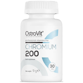 Chromium 200 - 30 Tablets - Nutra Best Europe