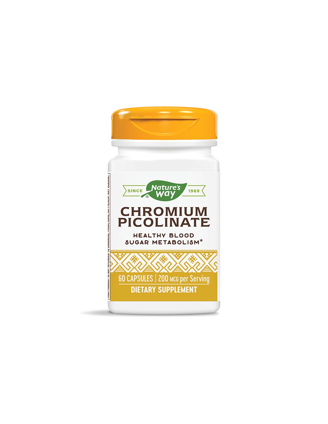 Χρωμίου picolinate 200 mcg x 60 κάψουλες της φύσης