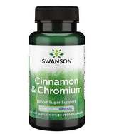 Κανέλα & χρωμίου με Chromax 400.4 mg - 60 κάψουλες