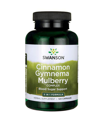 Cinnamon Gymnema Mulberry Complex 525 mg - 120 κάψουλες