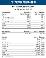 Clear Vegan Protein - 600 γραμμάρια