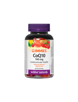 Ζελεδάκια CoQ10/Συνένζυμο Q10 100 mg, 60 δισκία ζελέ <tc>Webber Naturals</tc>