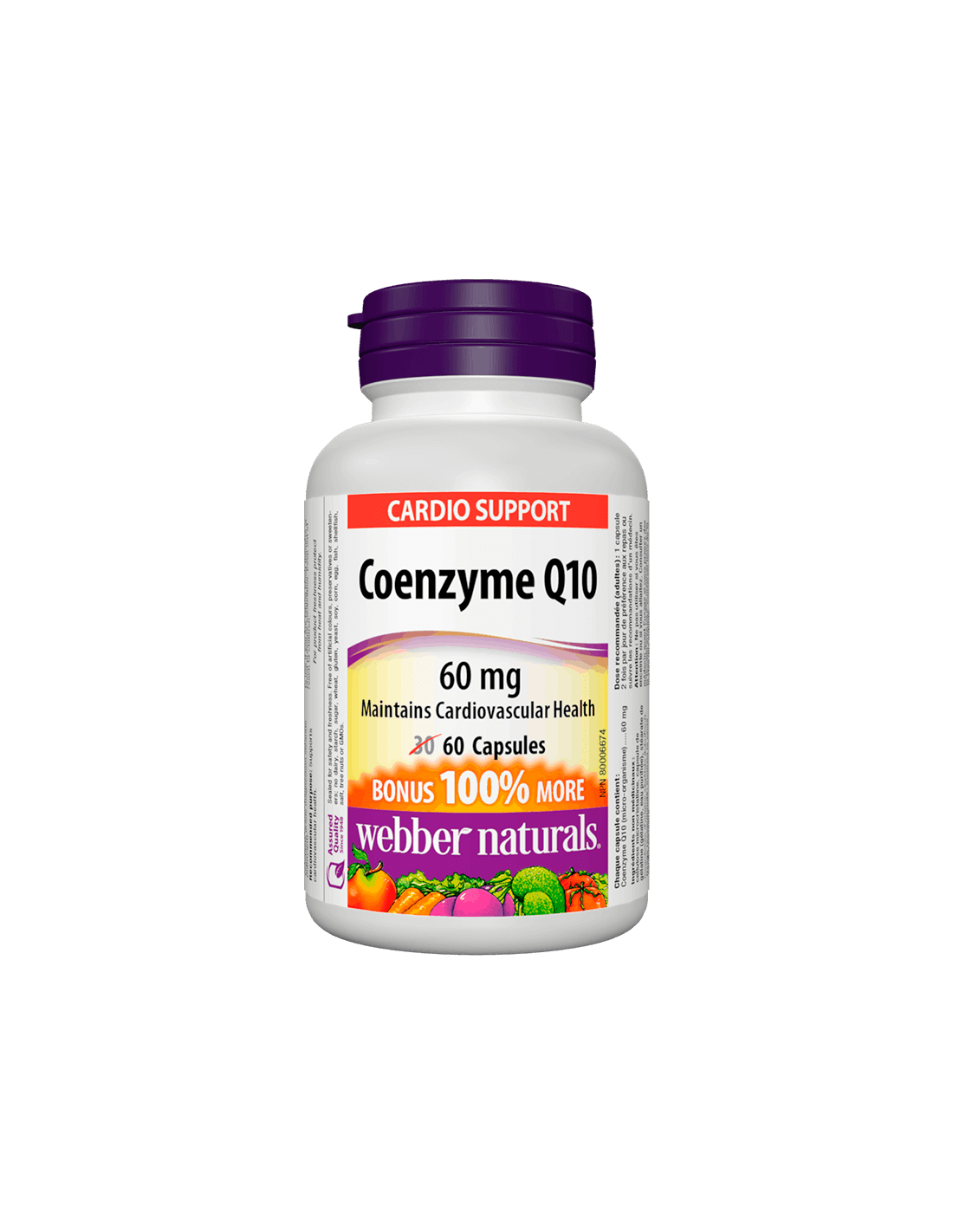 Coenzyme Q10/Coenzyme Q10, 60 mg, 60 κάψουλες