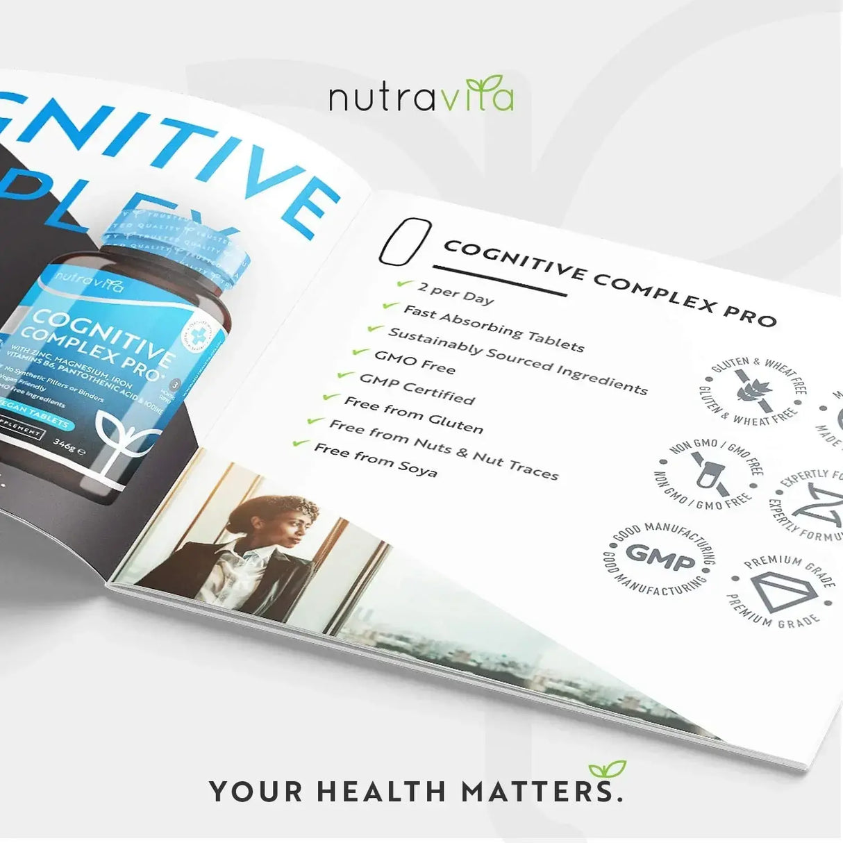 Cognitive Complex Pro 180 Vegan Tablet