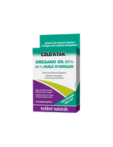 Cold-A-Tak® Oregano Oil Extra Tressure/Tlegano (OIL/80% Carvacrol), 180 mg, 30 καψάκια Softgel